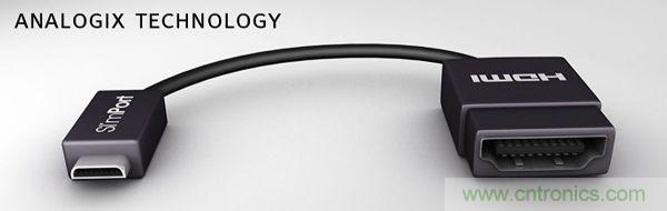 ANALOGIX的SlinPort解決方案，可以協助業者集成MyDP應用功能