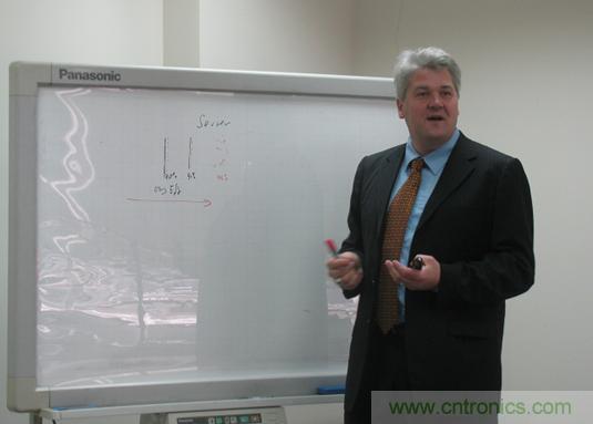 圖2：英飛淩科技奧地利有限公司全球應用市場部市場總監Thomas Schmidt