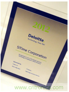 SiTime收入增長3853%，成為北美增長最快的半導體公司