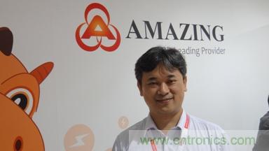 晶炎科技設計研發部副總經理薑信欽