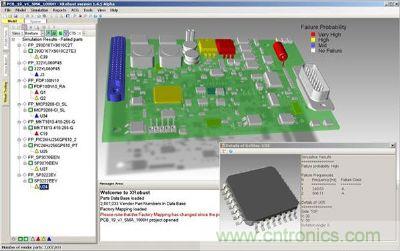 圖3：可以在數小時內完成振蕩、震動和溫度循環故障分析