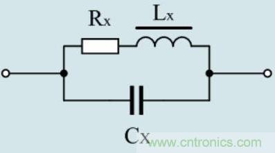 電感線圈的等效電路