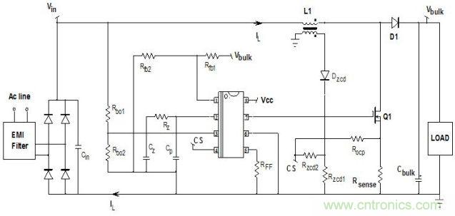 采用CCFF控製器的升壓PFC