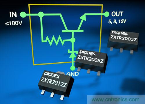 Diodes全新集成高壓穩壓器晶體管，顯著提升功率密度和減少器件數量