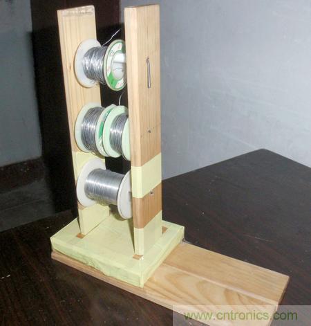 成本幾乎為零，三層錫絲架DIY