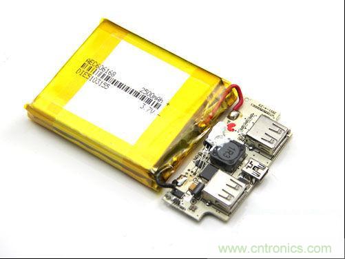 單電路輸出移動電源 隻有一個貼片電感