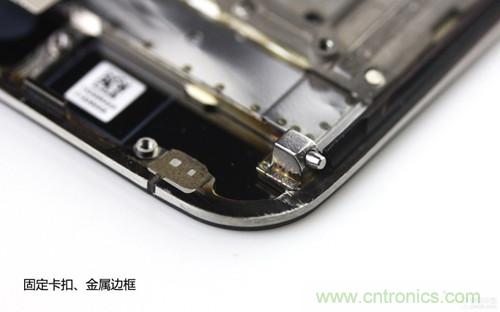 魅族MX3拆解：卡扣，邊框