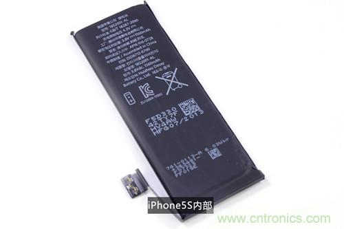 土豪金iPhone 5S拆解：內部結構升級，維修難度增加