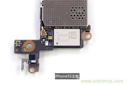 土豪金iPhone 5S拆解：內部結構升級，維修難度增加