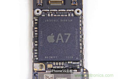 土豪金iPhone 5S拆解：內部結構升級，維修難度增加