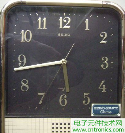 拆個老古董，日本精工石英電子掛鍾拆解