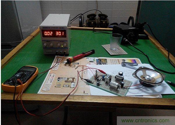 自製的10W透明功放