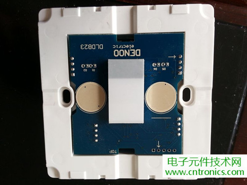 一款觸控開關拆解，做工不錯