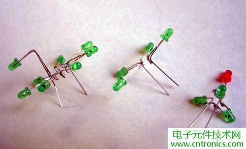 工科男的聖誕禮物：簡易LED聖誕樹DIY