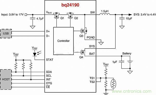 經典教學：關於動態電源路徑管理的高效開關模式充電器係統設計