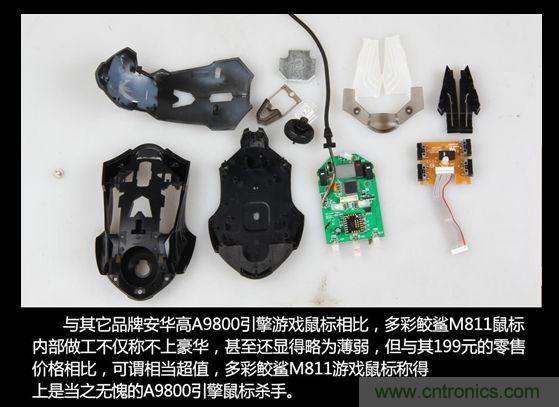 首拆多彩遊戲鼠標M811