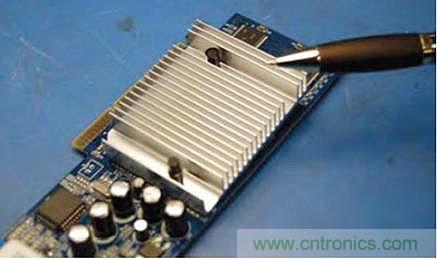 像這樣的散熱器非常有助於散發一些器件產生的過多熱量。