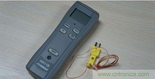 數字溫度計HH11B以及K型熱電偶
