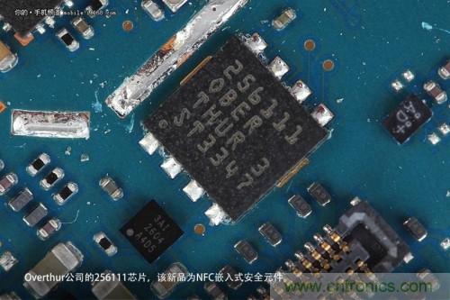 Overthur的256111芯片，是一顆NFC嵌入式安全元件