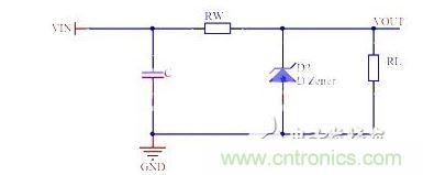 最簡單的 穩壓管電路設計方案