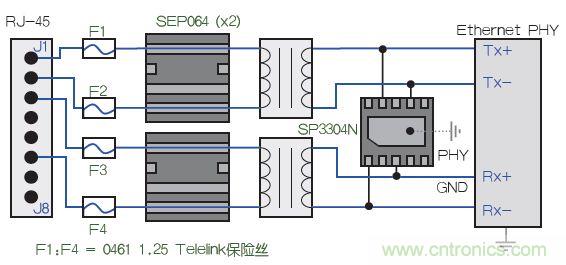 安防監控係統的電路保護