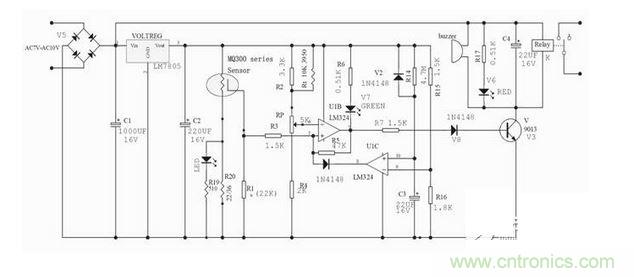 酒後駕車自動保護係統圖