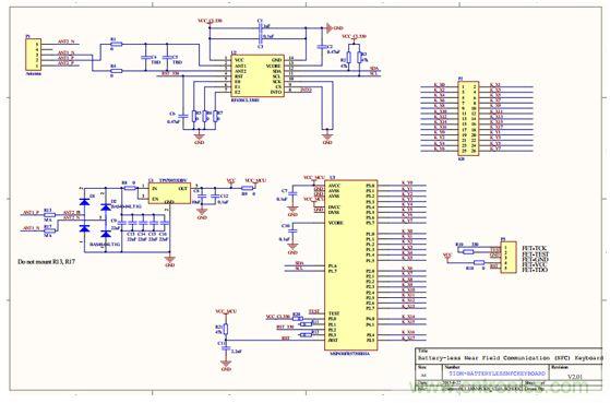 基於NFC技術的無電池鍵盤設計的實現