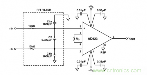 放大電路普及：射頻幹擾整流誤差電路設計