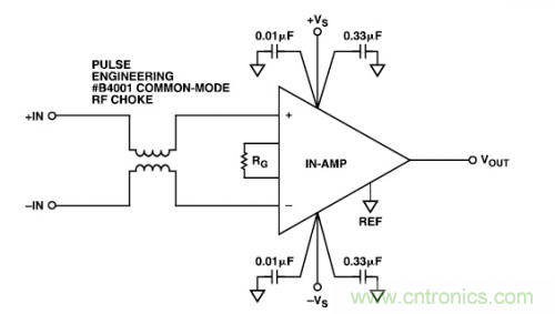 放大電路普及：射頻幹擾整流誤差電路設計