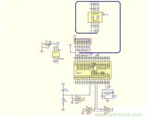 99 秒後倒計時報警連線圖
