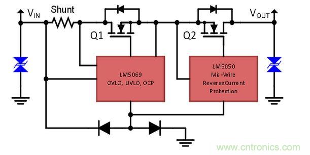 用於可編程邏輯連接器24VDC保護電路設計