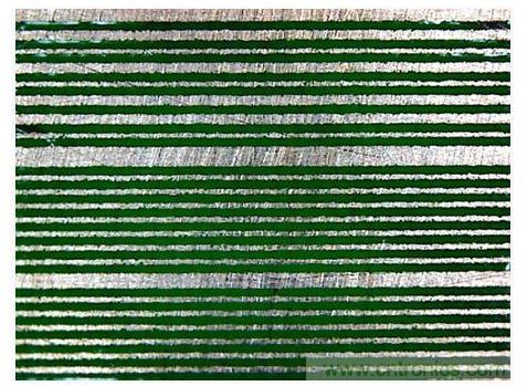 應用遮蔽膠帶後，所有多餘的密封材料都被清除了