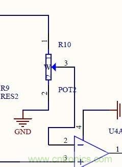 在電路中滑動阻值時，電位器的電壓會發生什麼變化？