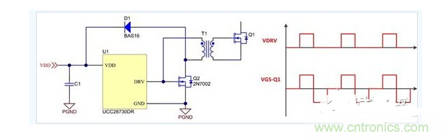 使用諸如此類的簡單電路來輕鬆驅動一個變壓器