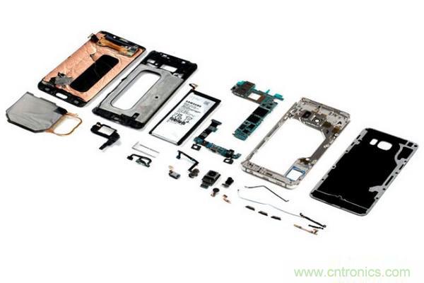 三星S6 Edge+拆解：比S6 Edge加在哪裏？