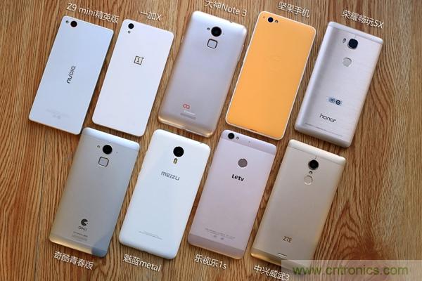2015年9款千元智能手機橫評：誰才是紅海霸主？
