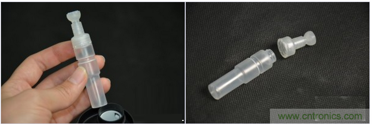 隻有奶瓶大小的閃電去漬小神器 &mdash;&mdash;海爾咕咚手持式洗衣機