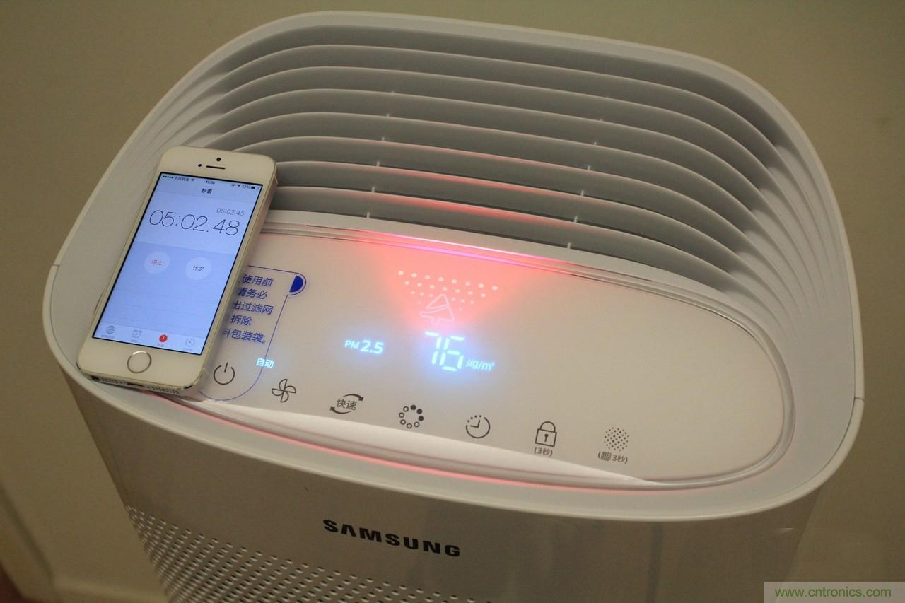 三星超大風量淨化器AX70J7000WT測評：性能好才是王道
