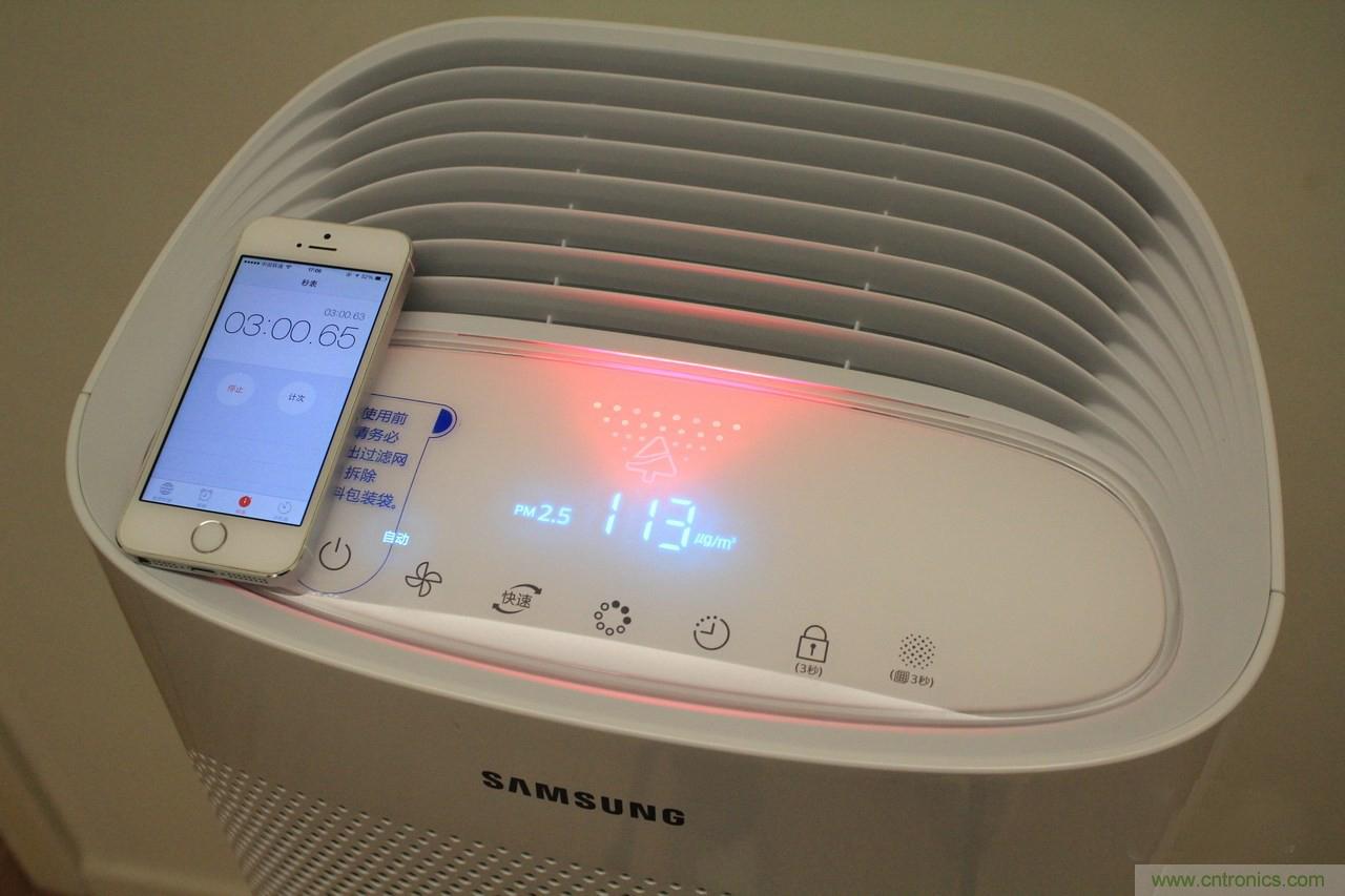 三星超大風量淨化器AX70J7000WT測評：性能好才是王道