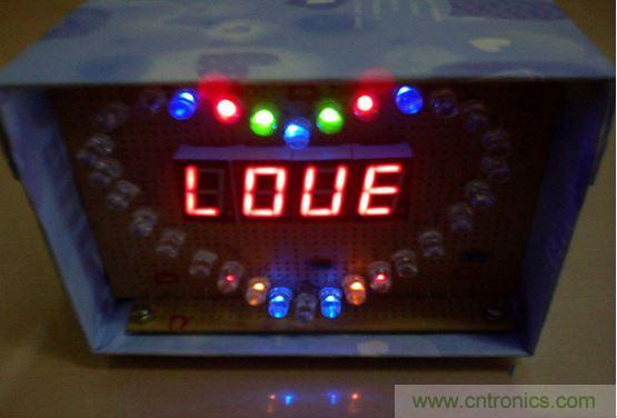 零基礎小白也可以做的愛心彩燈，送給心愛的Ta