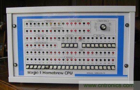 世界超強完美DIY 電子奇才五年全手工製作CPU