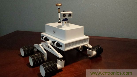 教你DIY一個紅外控製的3D打印月球車