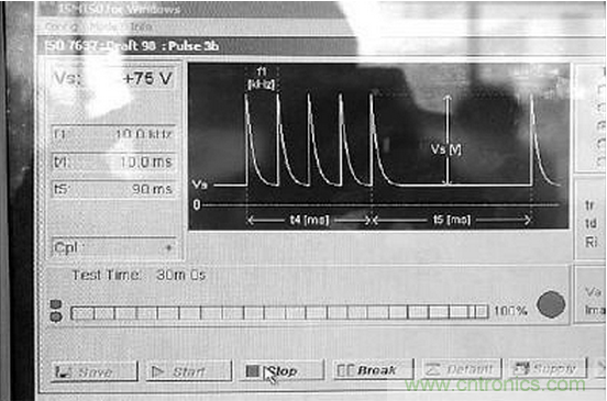 燃料電池汽車整車控製器電磁兼容性研究與試驗