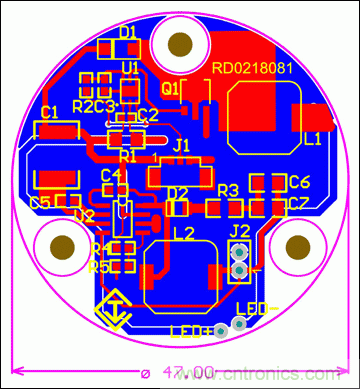 MR-16 LED驅動器和用於脈衝LED冷卻器供電的5V輔助電源