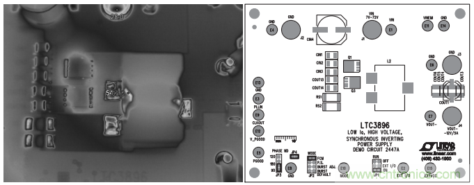 高電壓、高效率正至負轉換器