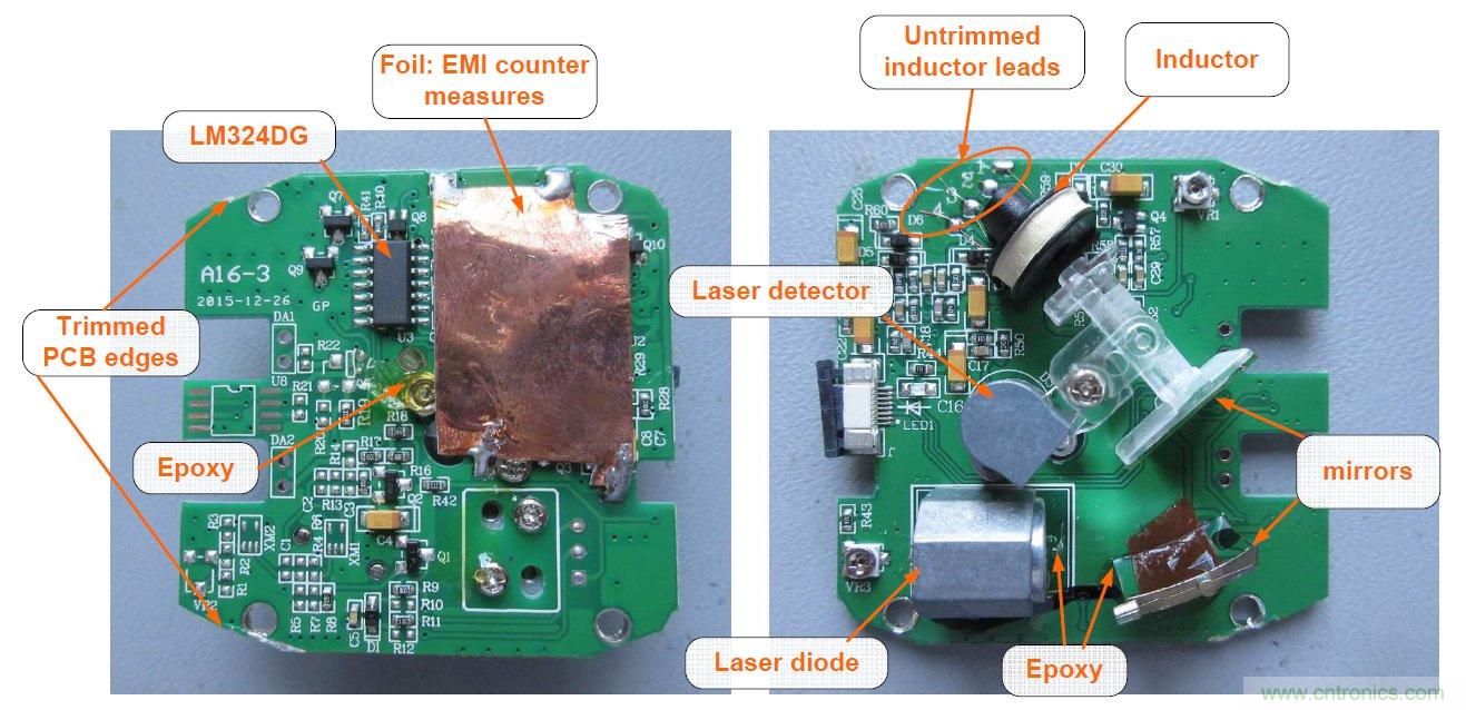 拆解45美元的藍牙無線條碼掃描槍，發現裏麵鏡中有鏡