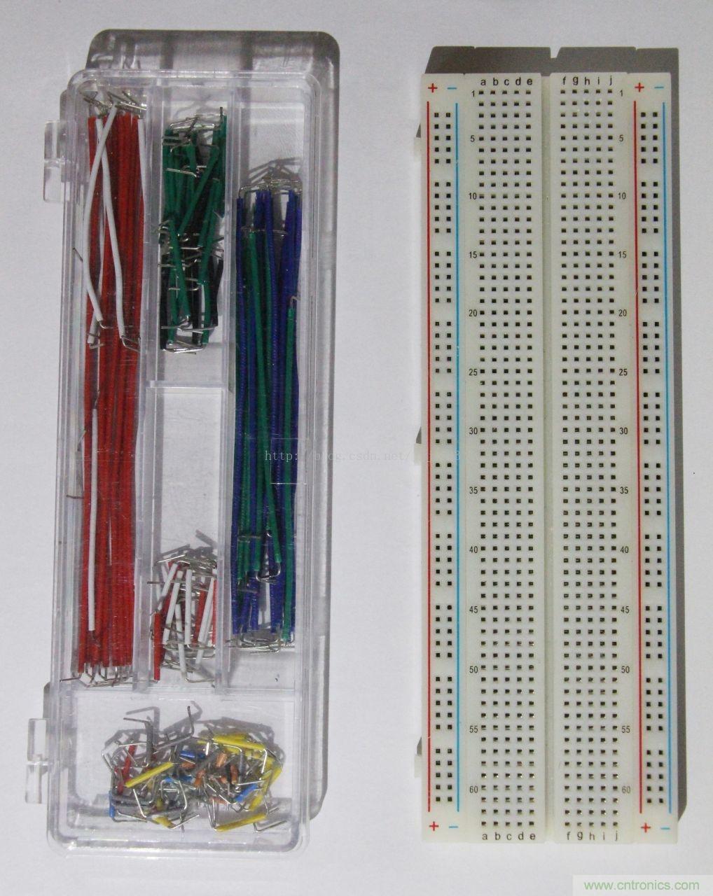 經驗分享：巧用麵包板搭建實驗電路