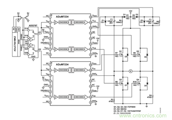 實驗室電路係列：隔離全橋驅動電路