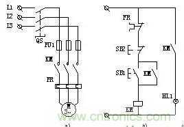 PLC控製櫃櫃體結構及布置控製原理圖