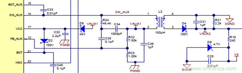 基於LM5036的半橋DC/DC電源